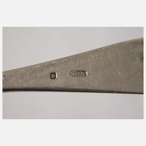 Konvolut Silberlöffel Biedermeier