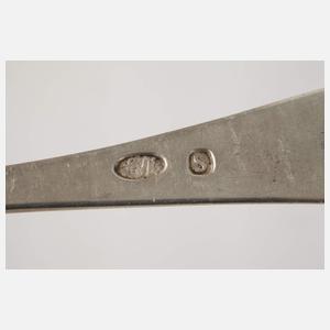 Konvolut Silberlöffel Biedermeier