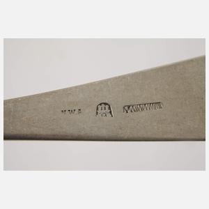 Konvolut Silberlöffel Biedermeier