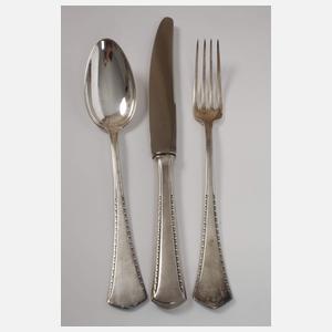 Großes Speisebesteck Art déco