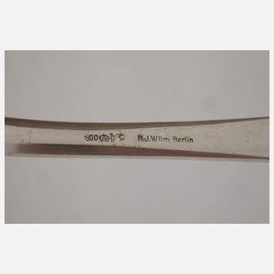 Fischvorlegebesteck aus Adelsbesitz