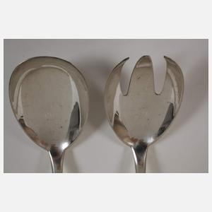 Salatbesteck aus Adelsbesitz