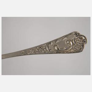 Silber zwölf Kaffeelöffel Historismus