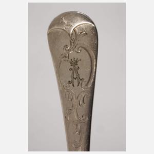 Fischbesteck im Holzkasten