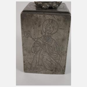 Vierkantflasche Zinn