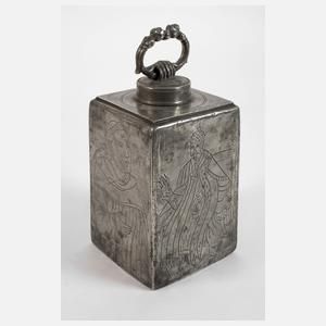 Vierkantflasche Zinn