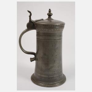 Schwere Lübecker Zinnkanne