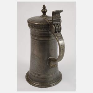Schwere Lübecker Zinnkanne