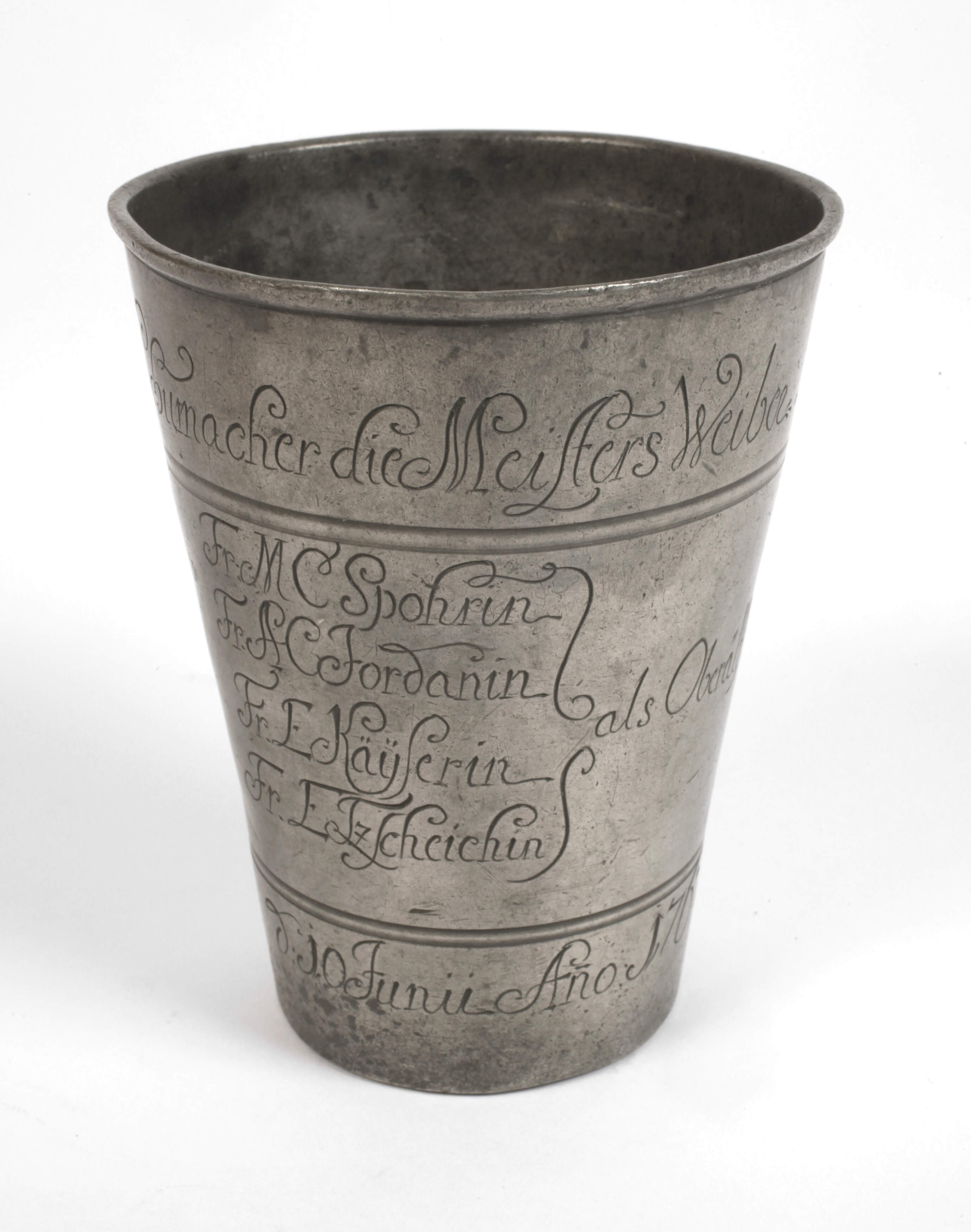 Zunftbecher der Schuhmacher