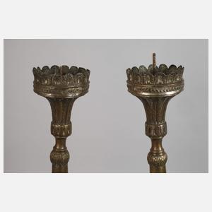 Paar Altarleuchter