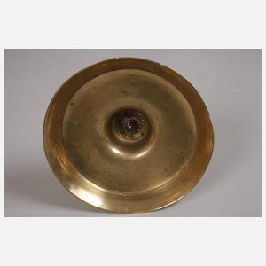 Spulenleuchter Messing