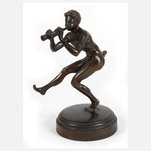 Franz Nachtmann, Tanzender Faun mit Doppelaulos