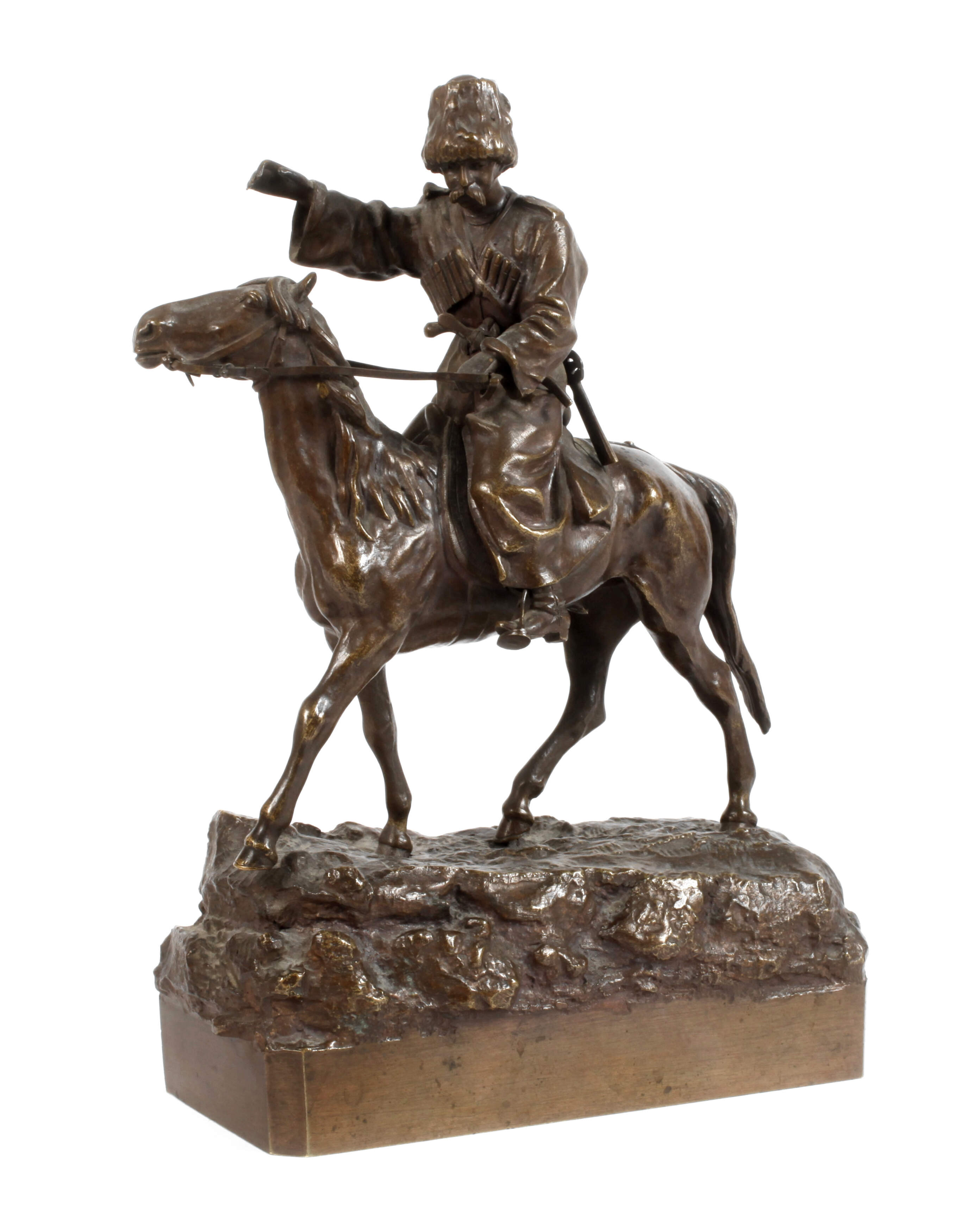 Vasily Yakovlevich Grachev, Kosake zu Pferde