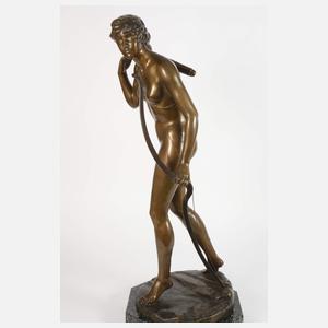 Lilli Wislicenus-Finzelberg, große Diana als Akt