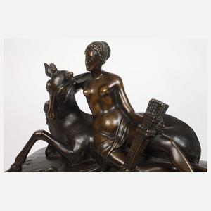 Otto Hitzberger, Diana mit Reh