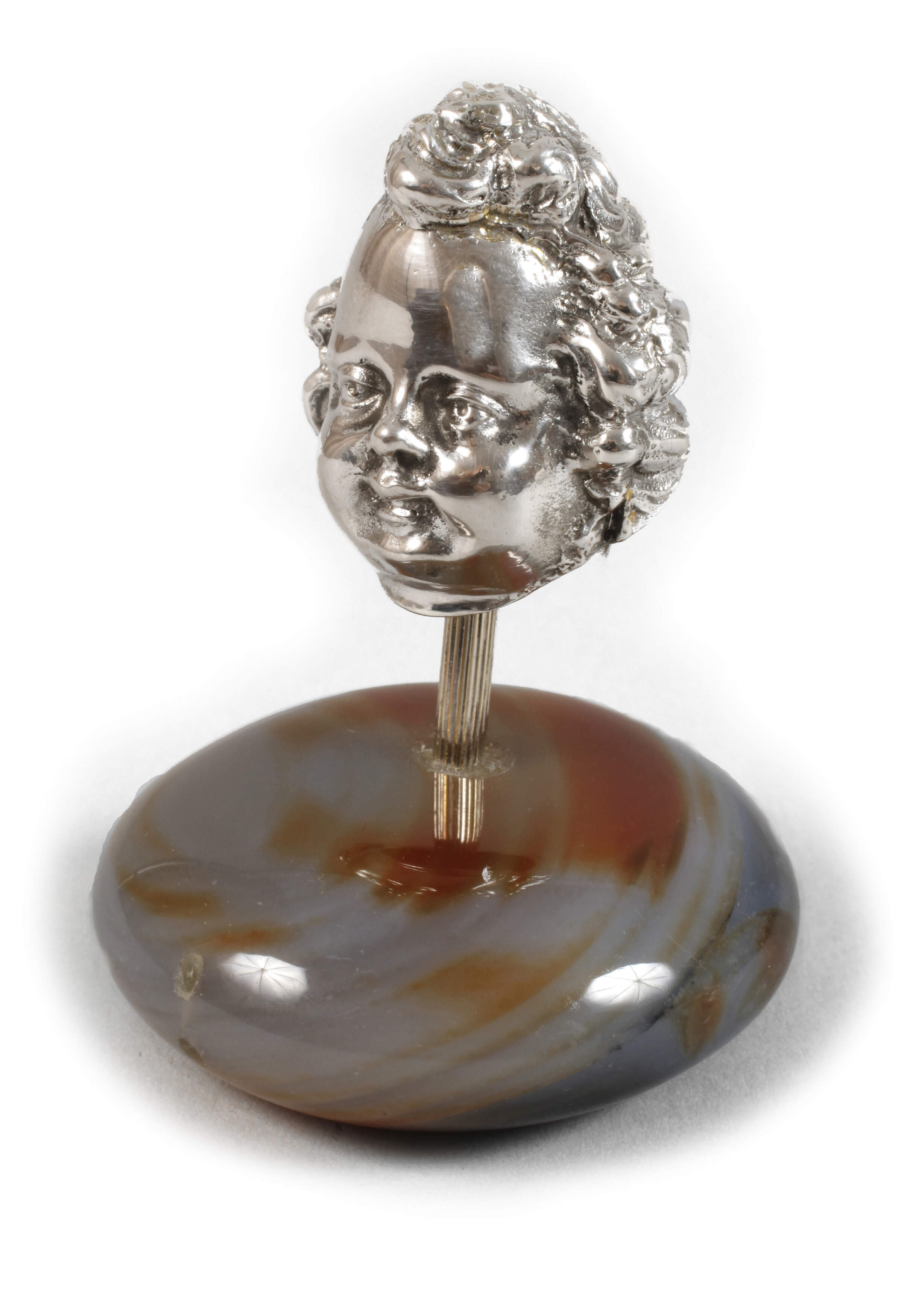 Silber Kopf eines Cherub
