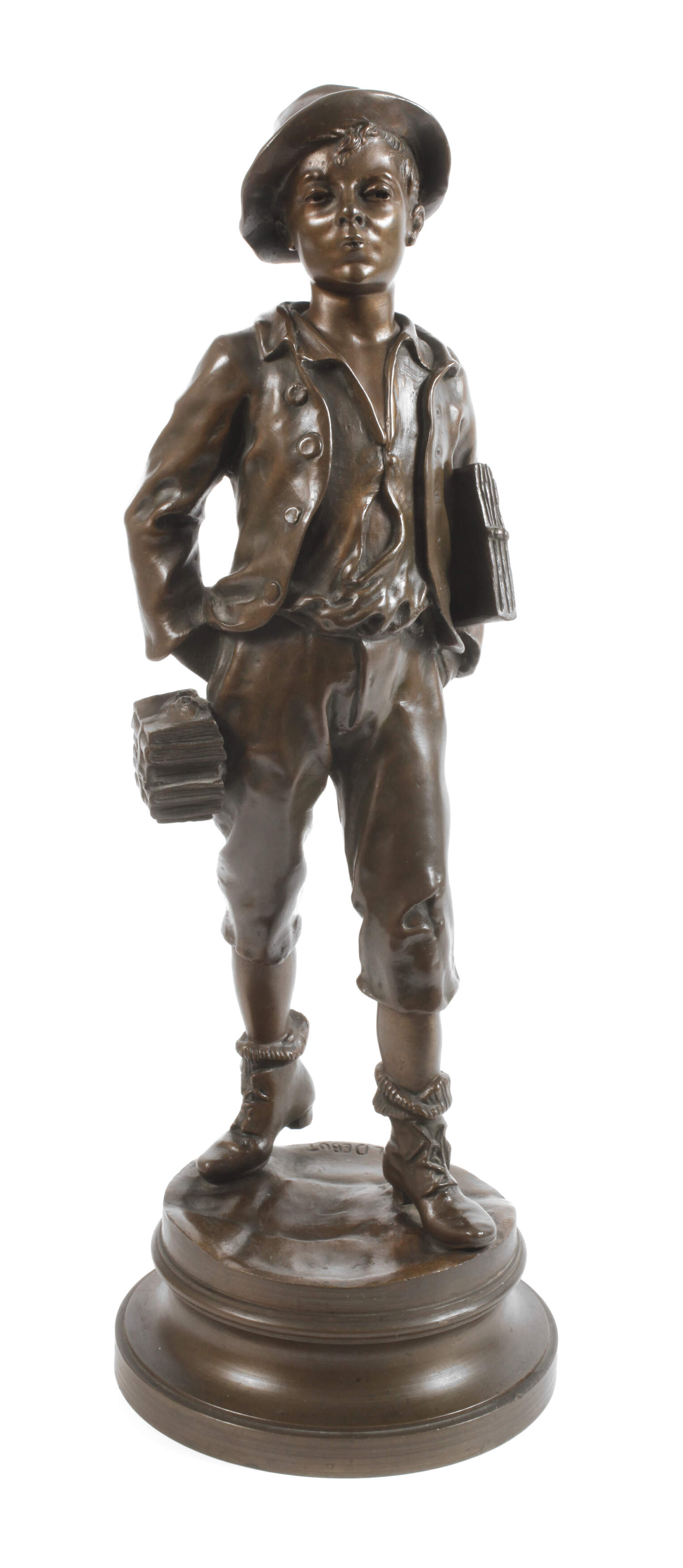 Marcel Debut, Schuljunge