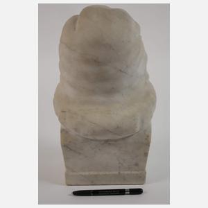 Mädchenbüste Marmor