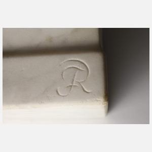 Mädchenbüste Marmor