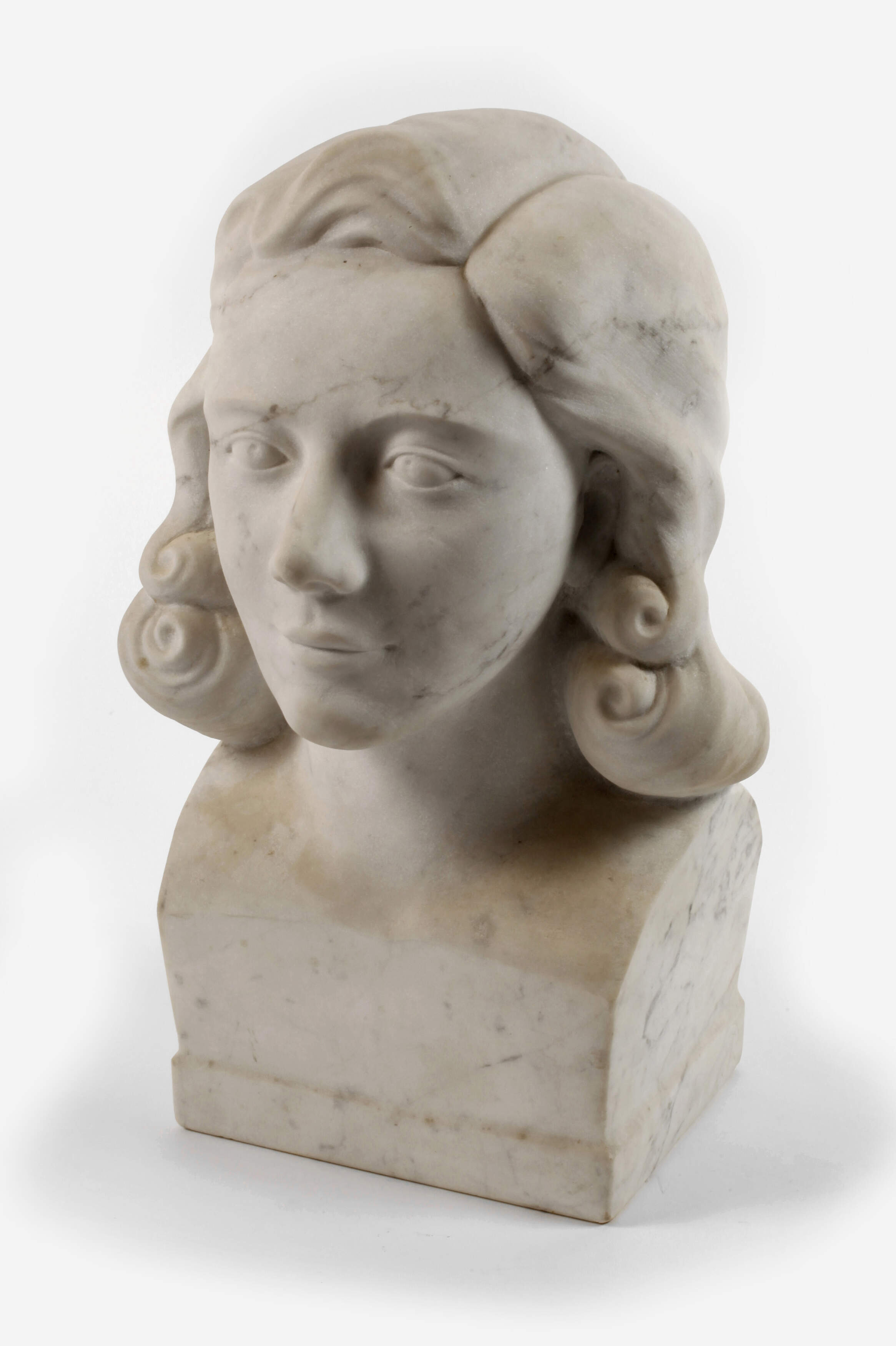 Mädchenbüste Marmor