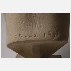 Tótila Albert Schneider, männliche Büste