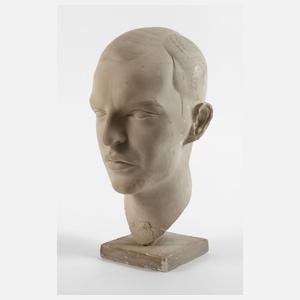 Tótila Albert Schneider, männliche Büste