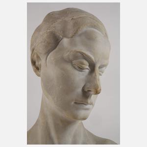 Tótila Albert Schneider, weibliche Büste