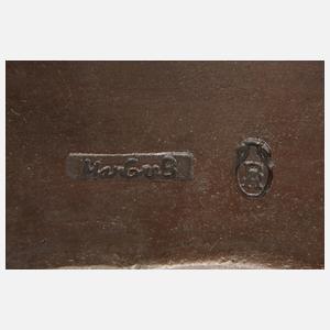 Wiener Bronze Schreibset mit Araber