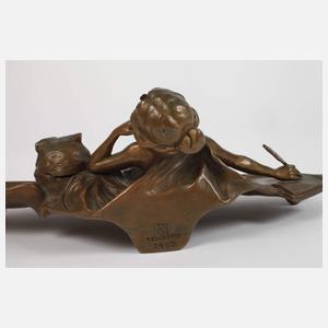 Wiener Bronze Schreibzeug