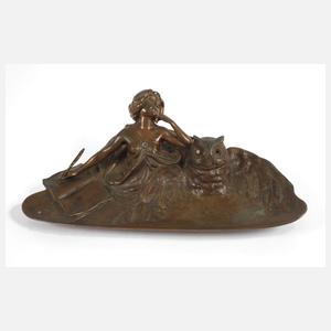 Wiener Bronze Schreibzeug