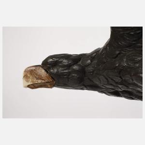 Peder Marius Jensen, Adler mit gespreizten Flügeln