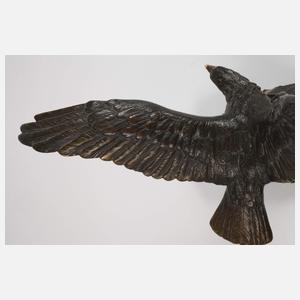 Peder Marius Jensen, Adler mit gespreizten Flügeln