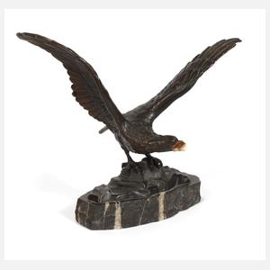 Peder Marius Jensen, Adler mit gespreizten Flügeln
