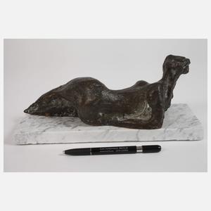 Hermann Gierer, liegender weiblicher Akt