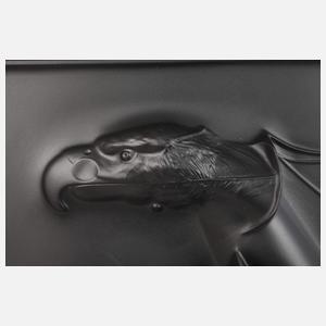 Paul Wunderlich, Reliefplatte mit Adler Rosenthal