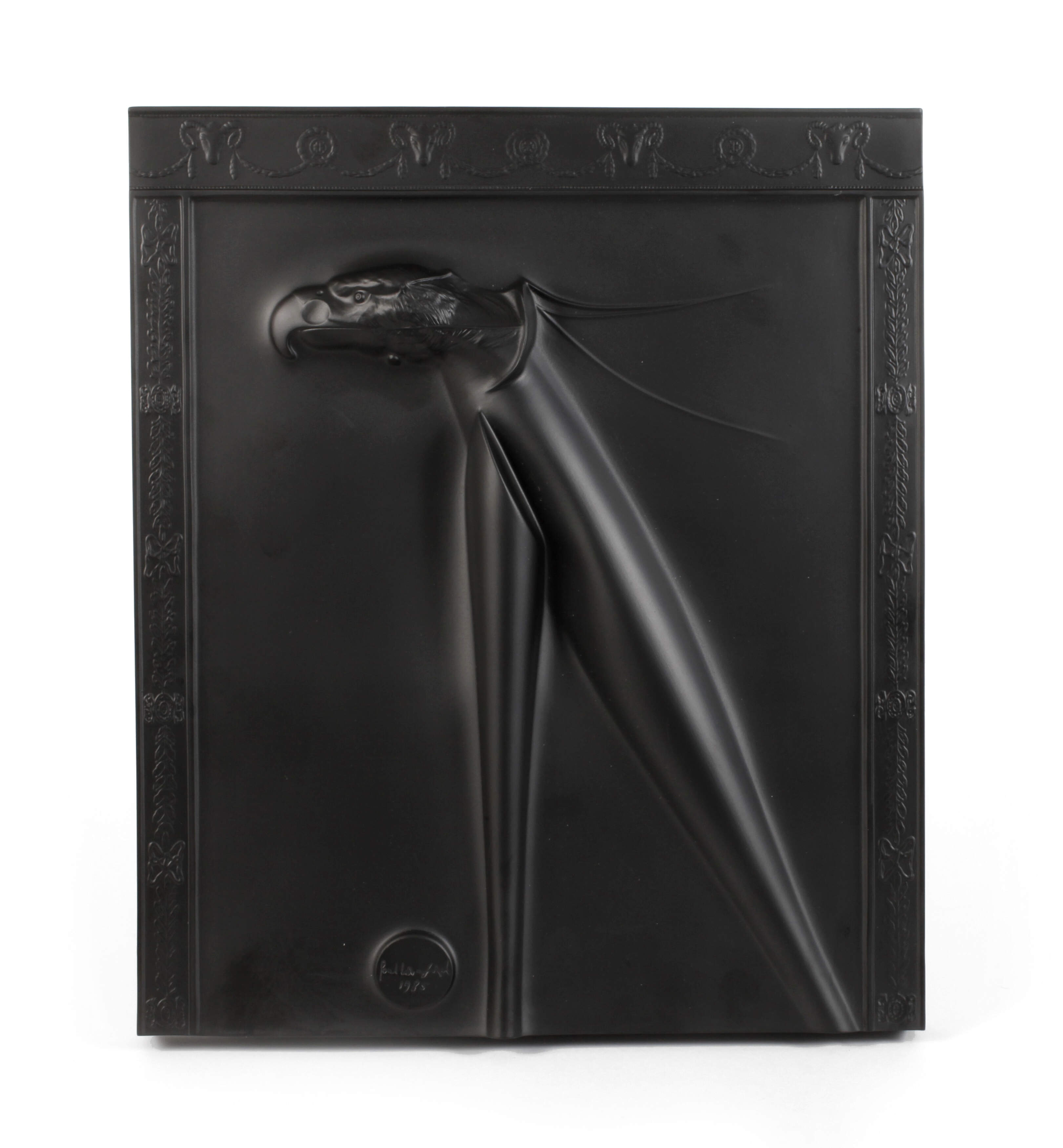 Paul Wunderlich, Reliefplatte mit Adler Rosenthal