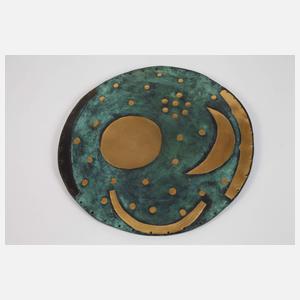 Kunstobjekt Himmelsscheibe von Nebra