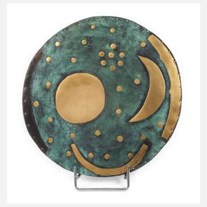 Kunstobjekt Himmelsscheibe von Nebra