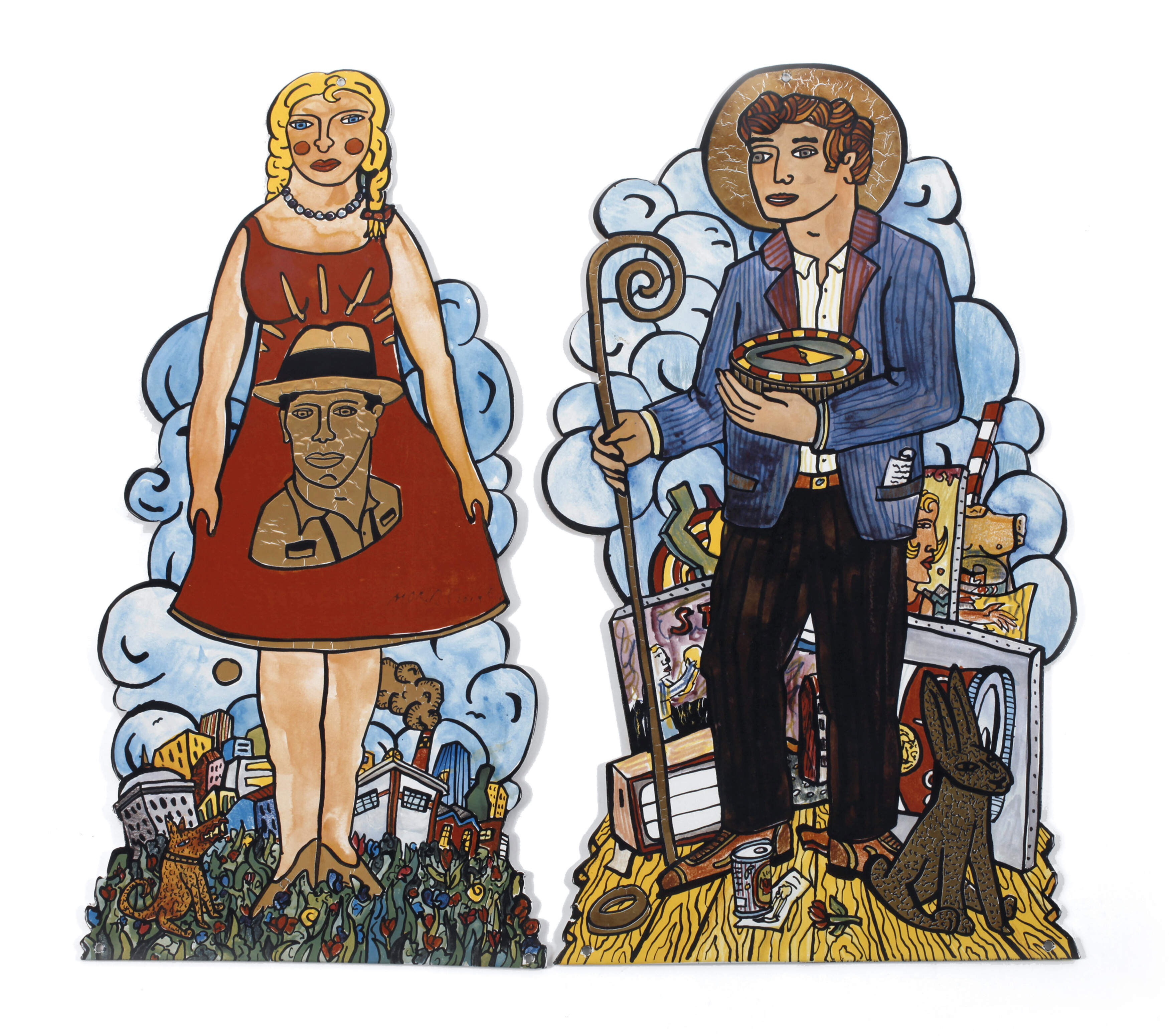 Moritz Götze, "Das Sammlerpaar"