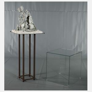 Claudia Biehne, übergroße Porzellanskulptur