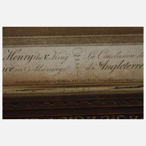 Francesco Bartolozzi, Zwei Gegenstücke