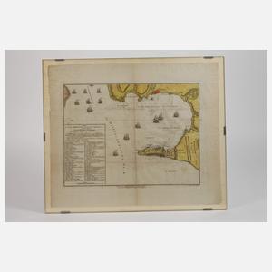 Johann Christian Berndt, Plan von Gibraltar