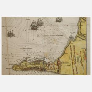 Johann Christian Berndt, Plan von Gibraltar