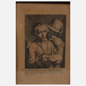 Cornelis Bloemaert II, Drei Kupferstiche