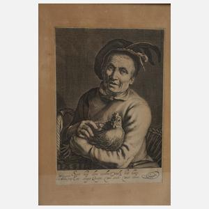 Cornelis Bloemaert II, Drei Kupferstiche