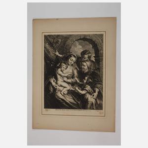 Schelte Adams Bolswert, Die Heilige Familie