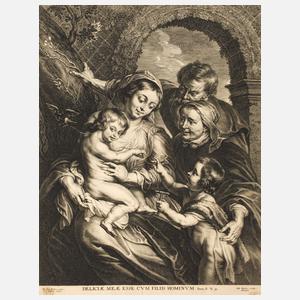 Schelte Adams Bolswert, Die Heilige Familie