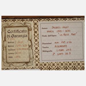 Jacques Callot, "Le petit Port"