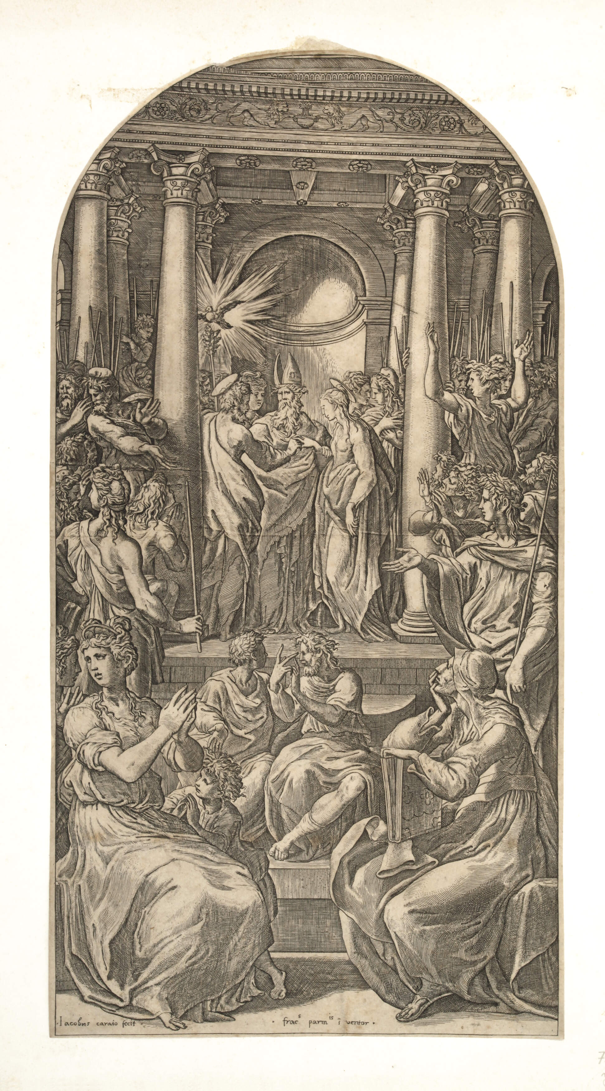 Gian G. Caraglio, Die Hochzeit von Maria und Josef