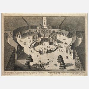 Johann August Corvinus, Schloss Ludwigsburg